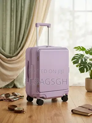 Zipless Carry-On Luggage Bag - 20 Inches with USB Slot