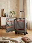 Zipless Carry-On Luggage Bag - 20 Inches with USB Slot - 3