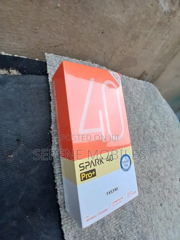 New Tecno Spark 40 Pro+ 256GB - 1