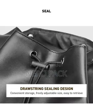 Luxury PU Leather Business Laptop Backpack