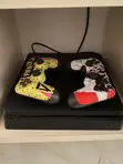 PS4 Slim Console with 2 Controllers - 1