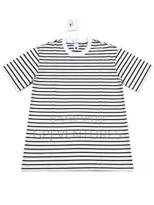 Round Neck Stripped Casual Top