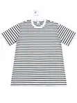 Round Neck Stripped Casual Top - 1