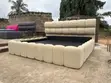 Royal Comfort Queen Bouclé Bed Frame - 3