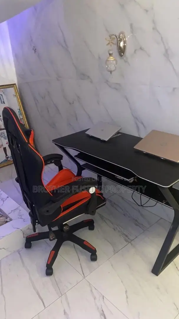 Office Chair and Table - 1