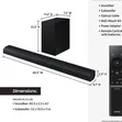 New Samsung HW-B750F 5.1-Channel Soundbar with Wireless Subwoofer - 1