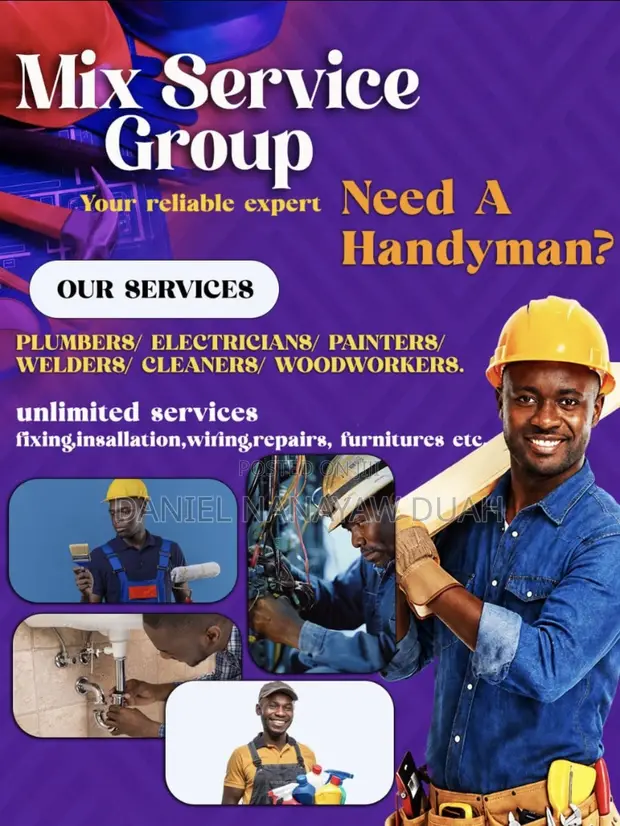 Mix Service Group: Furniture, Welding, Plumbing, Electrical & More - 1