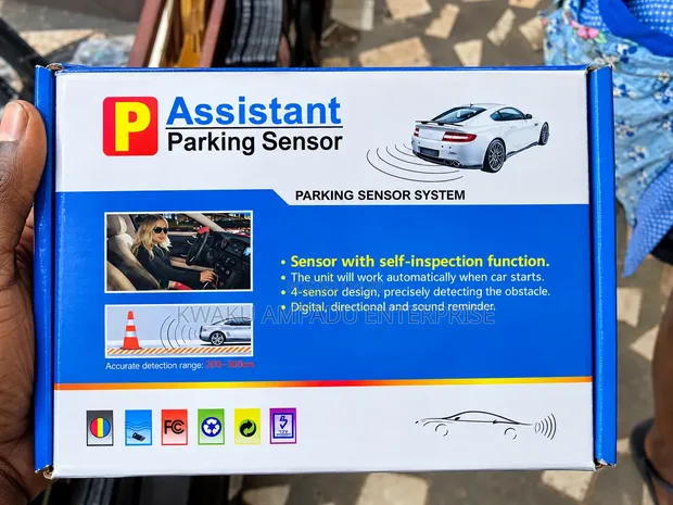 Car Reverse Parking Sensor - 4 Sensors - 1