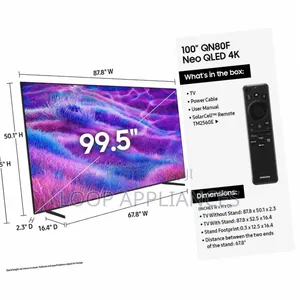 Samsung 100-Inch Neo QLED QN80F 4K Mini LED Smart TV