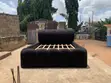 Cloud King Bed - Black Bouclé - 2
