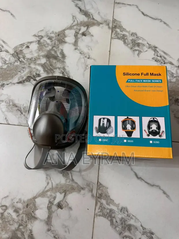 Full Face Mask with Cartridges - 1