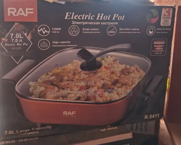 Brand New 7 Litre Electric Cooking Pot - 1
