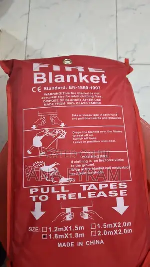 Fire Blanket 1.8m x 1.8m