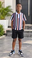 Beautiful Polyester Shirts for Boys (Ages 6-8) - 2