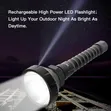 DP LED Flashlight 959C/988B Security Torch - 3