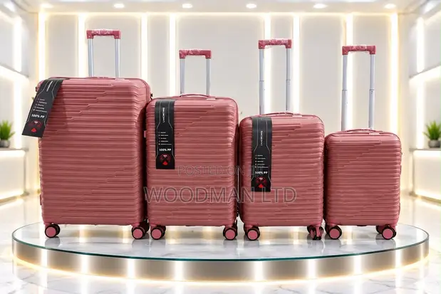 Anti-Crack Travel Suitcase Set (4 Pieces) - 1