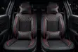 Luxury Red & Black Edition Seat Covers (2 Front) - 1