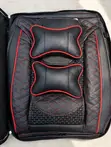 Luxury Red & Black Edition Seat Covers (2 Front) - 4