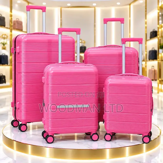 Plastic Unbreakable 4-Set Luggage, New Size Design - 1