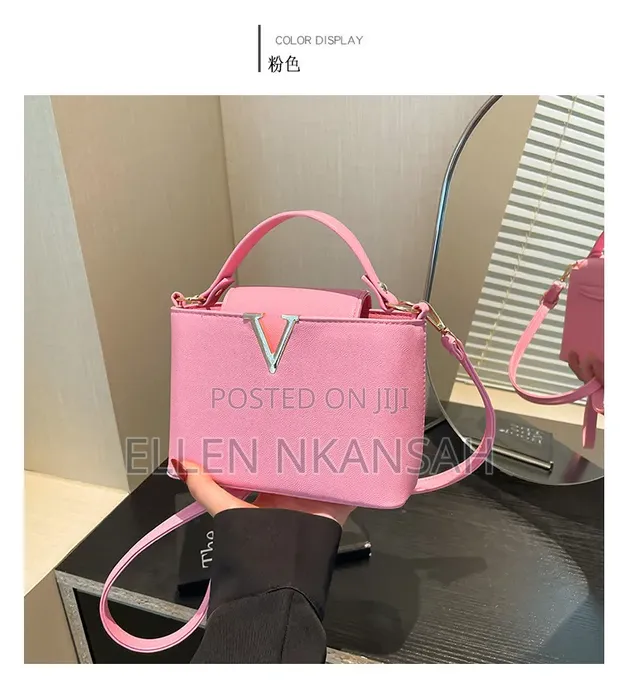 Ladies Brown Bucket Bag - 1