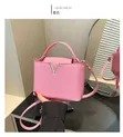 Ladies Brown Bucket Bag - 1