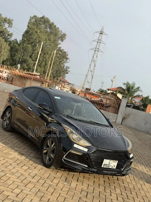 Hyundai Elantra 2013 Black - 1