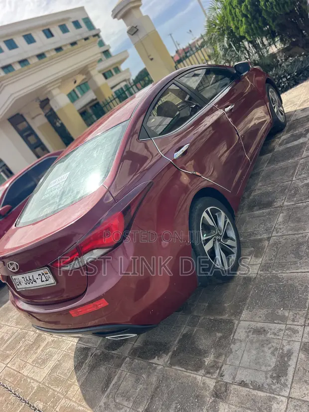Hyundai Avante 2013 Red - 1
