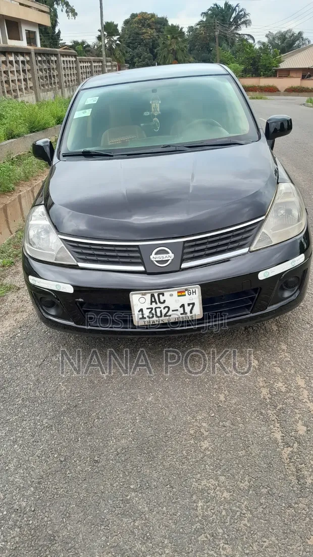Nissan Versa 2008 Black - 1