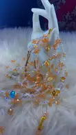 Crystal Waistbeads - White, Gold, Brown, Red - 2