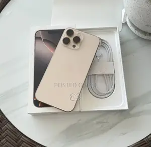 New Apple iPhone 16 Pro Max 256GB Gold