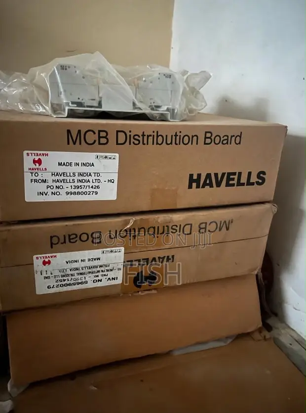 12-Way TPN Double Door DB Board with 36 MCBs - New - 1
