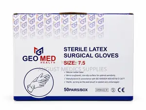GEO MED Sterile Latex Surgical Gloves