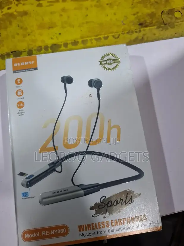 RE-NY060 Sports Wireless Earphones - 1