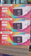 Hikvision 6MP 180° Color IP Camera with 2-Way Audio - 1