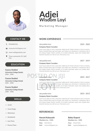 Professional CV & Resume Writing and Editing Service