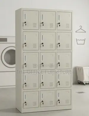 15-Door Steel Storage Locker