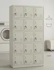 15-Door Steel Storage Locker - 1