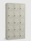 15-Door Steel Storage Locker - 2