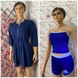 Neat Beautiful 2pcs Top With Pant and Dress - 1