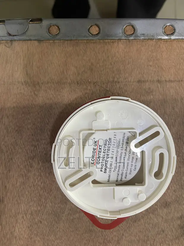 Chloride UK Context Electric Smoke Detector - 1