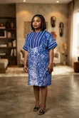 Simple Batik Bubu with Asooke - Women's L - 1