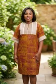 Simple Batik Bubu with Asooke - Women's L - 5