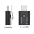 USB Bluetooth 5.0 Transmitter/Receiver to 3.5mm Adapter - 1