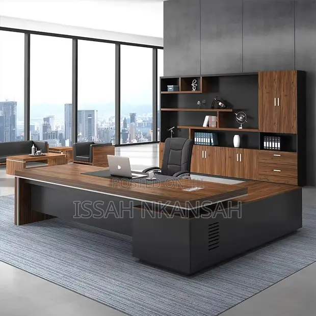 CEO Executive Table and Chair Set - 1