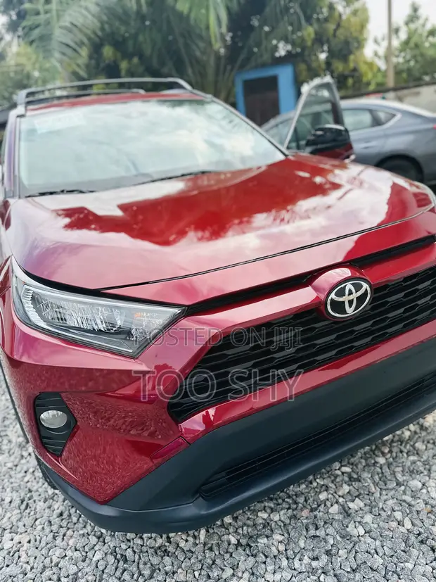 2020 Toyota RAV4 LE AWD Red - 1
