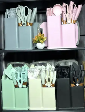 19-Piece Kitchen Silicone Utensil Set