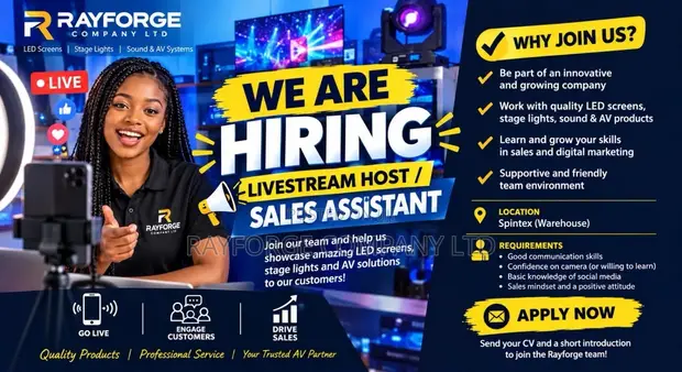 Live Streamhost / Sales Assistant - 1