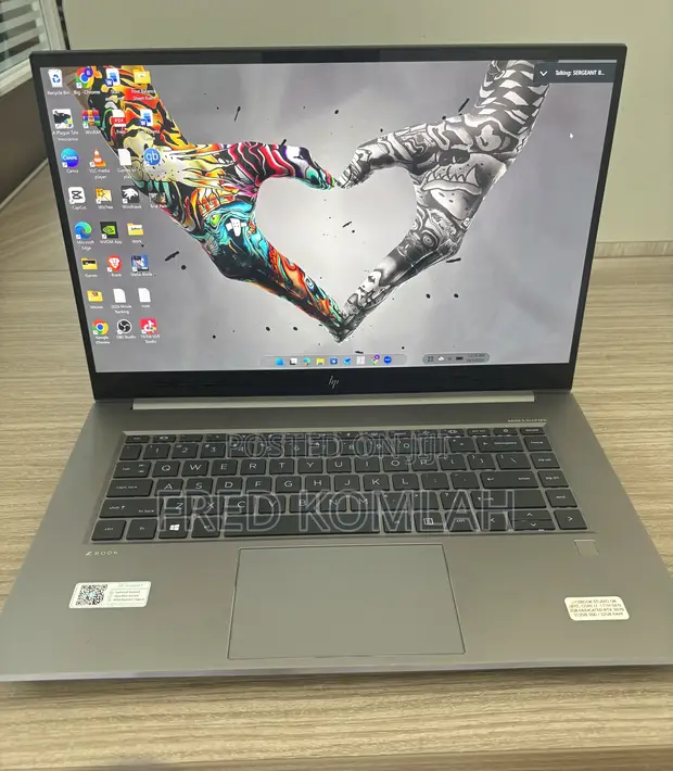 HP ZBook Studio G8 Laptop - Intel Core i7, 32GB RAM, RTX 3070 - 1