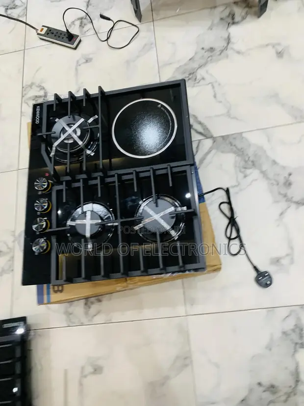 Kenwood 60cm 3+1 Built-in Gas and Electric Combo Hob - 1