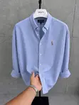 Polo Ralph Lauren Oxford Shirt - Baby Blue - 3